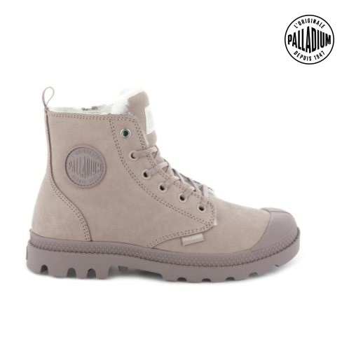 Dámské Boty Palladium Pampa Hi Zip WL Růžové | CZ CVE-34F